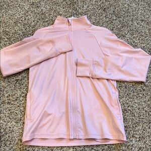 Ideology girls Soft Pink full zip athletic jacket  size M 8-10